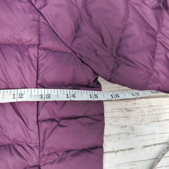 Patagonia Purple Netplus Girls Size Mefium Lightweight Down Puffer - Picture 5 of 7